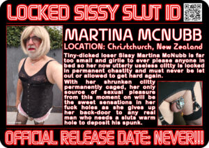 Locked Sissy Slut ID Sissy Martina McNubb Locked Sissy Slut ID Sissy Martina McNubb
